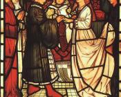 特里斯特拉姆先生的婚礼 - 爱德华·科莱·伯恩·琼斯